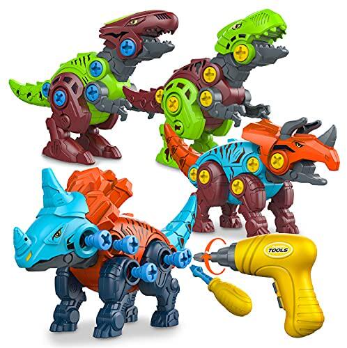 dinosaur toys for 3-7 year old boys take apart dinosaur toys