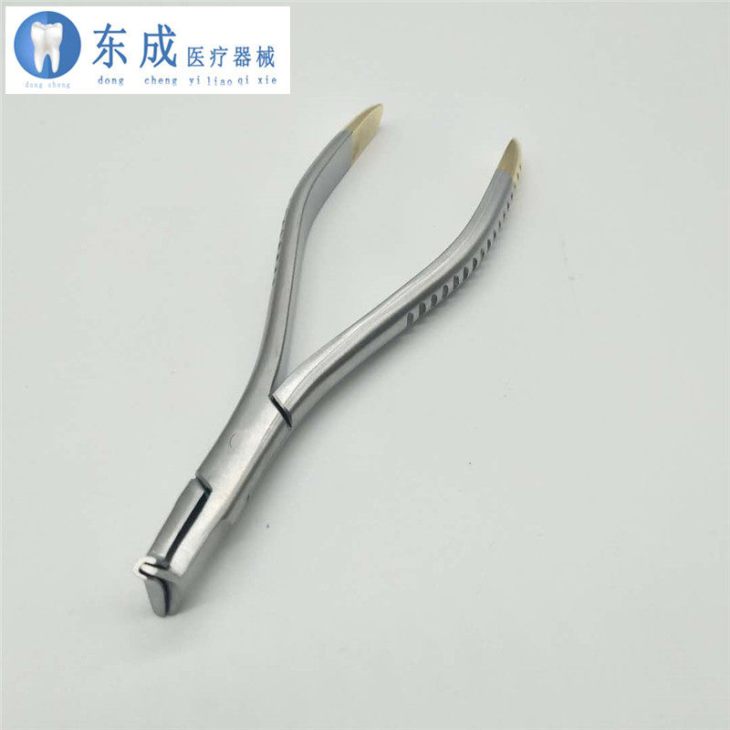 牙科正畸矫正钳不锈钢末端回弯钳正畸镍钛丝回弯钳弯制钳齿科器械