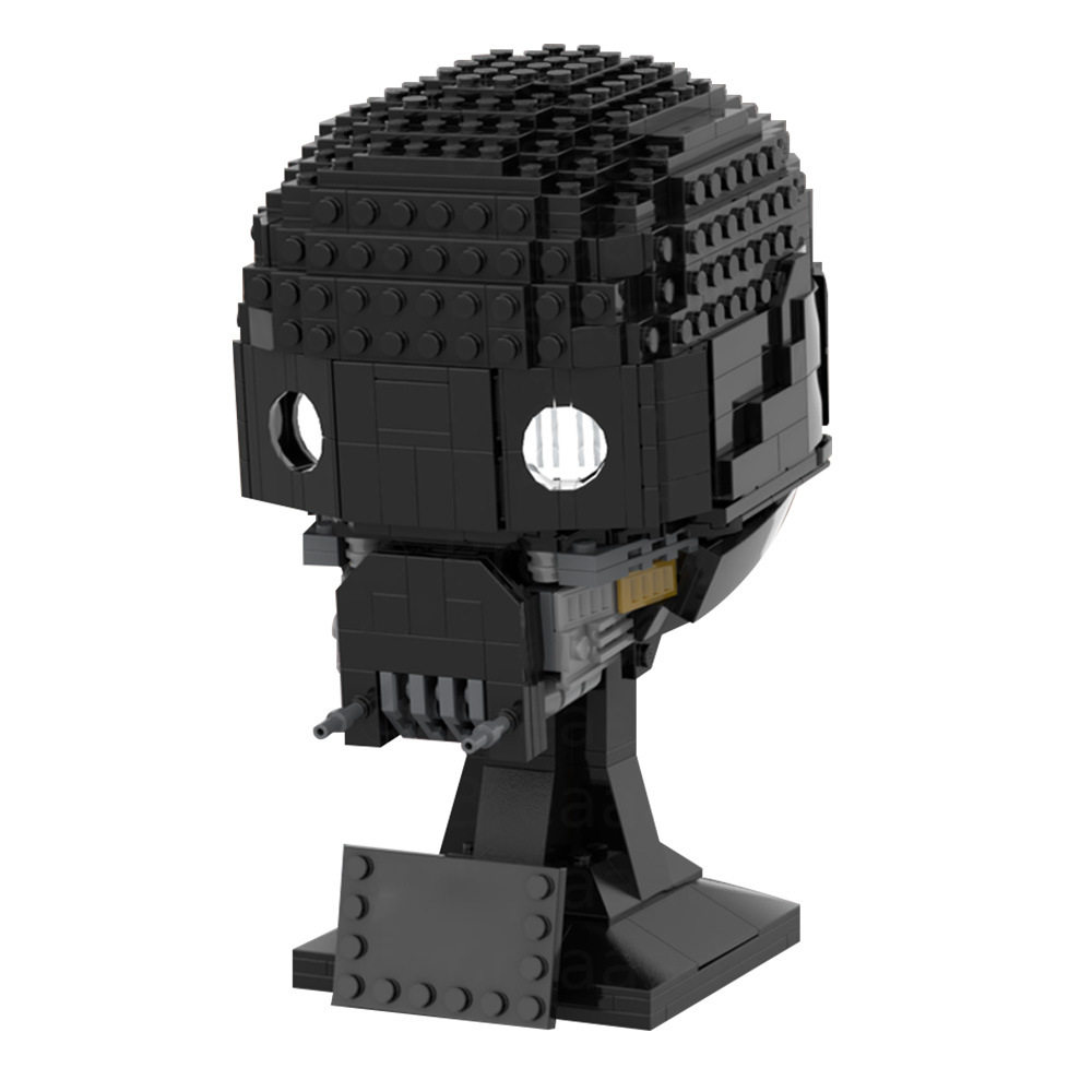 【高砖零件】星球大战K-2SO机器人头盔MOC-104977拼装积木玩具