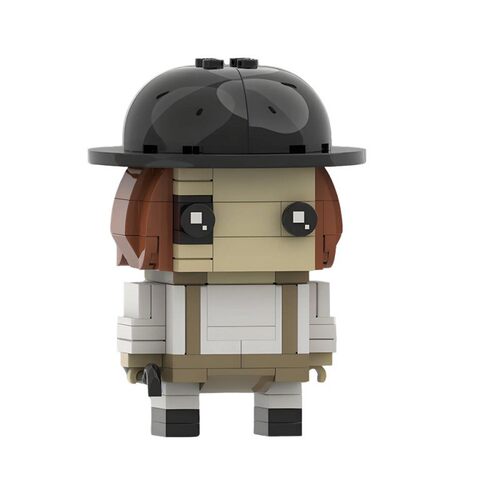 【高砖零件】电影发条橙亚历克斯方头仔MOC-128875拼装积木玩具