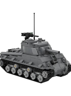【高砖零件】美国M4A3 (105)谢尔曼坦克MOC-239606拼装积木玩具
