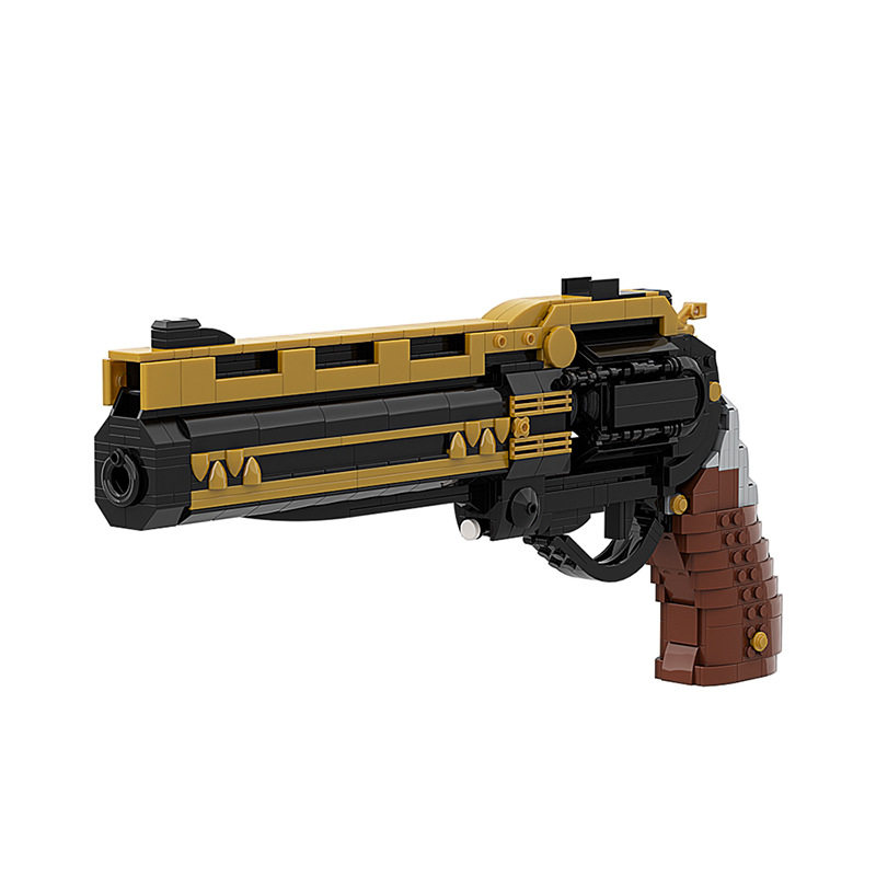 【高砖零件】命运2最后遗言手炮枪武器模型MOC-39676拼装积木玩具