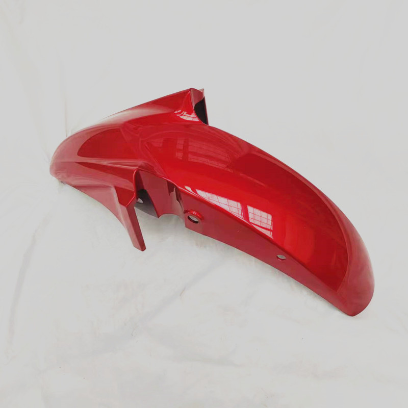 适用豪爵翼爽DM HJ125-23 DH150  HJ150-27D前挡泥板前泥瓦挡水板 - 实物图
