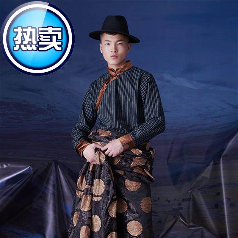 藏装男藏族服素材模板 藏装男藏族服图片下载 小麦优选