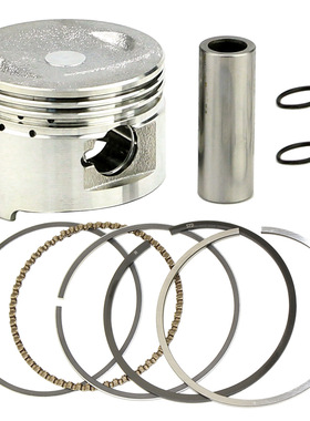 GY6发动机活塞环组件 48cc配件50 80活塞 改大排量50mm套塞139QMG