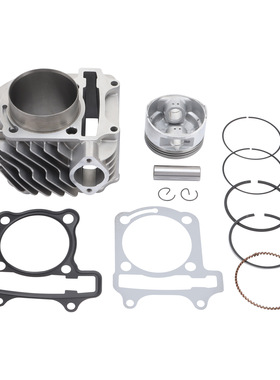 GOOFIT 63mm气缸套缸盖套件适配GY6 180cc-250cc ATV越野车踏板车