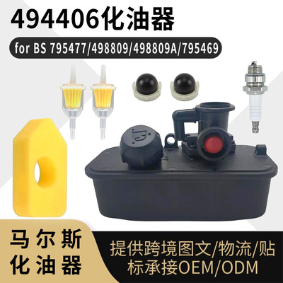 494406-P 化油器 for BS 795477 498809 498809A 795469 套装carb