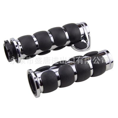 GOOFIT  25 毫米摩托车把手 一对带衬垫把手用于 Electra Glide