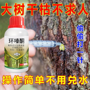 环嗪酮水剂烂根树根灌木烂根剂环嗪哃一针竹子杂树烂根专用除草剂