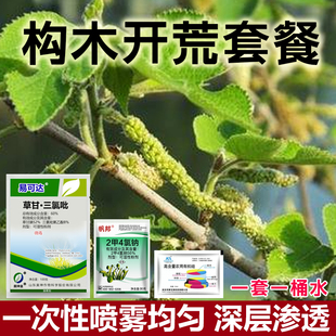 构木腐根见效快灌木拉拉藤杂草枯死药构木枯萎专用农药正品套餐