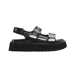 LUCIA TACCI方枪枪同款｜26春夏新品开边珠牛皮厚底沙滩勃肯凉鞋