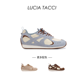牛反绒扭转薄底休闲慢跑鞋 LUCIA TACCI原创设计师｜26春夏新品 女