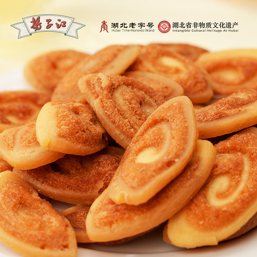 扬子江猫耳酥湖北怀旧零食小花片