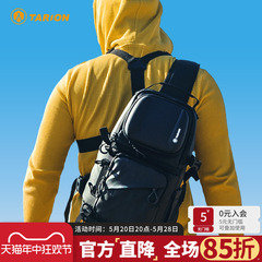 TARION 图玲珑相机包单肩摄影包防水便携斜挎包单反佳能微单适用男士背包TRS