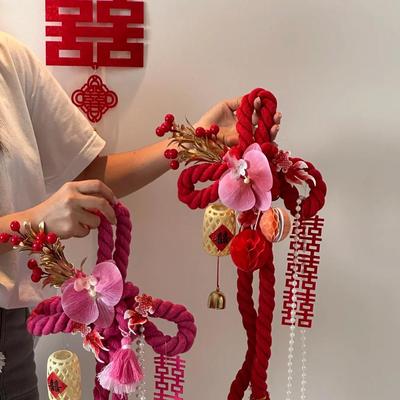 婚房布置装饰门上挂件