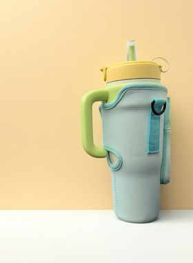 亚马逊爆款40oz冰霸杯套潜水料杯30oz保温水壶套外出便捷出游搭档