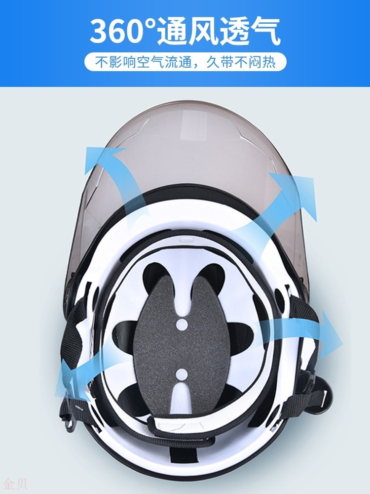 电动电瓶车哈雷头盔灰男女士款四季通用可爱夏季半盔安全帽|msdalam kategori motosikal/Equipment/Fitting, Aksesori Motosikal - dari Buy2taobao.com untuk memberikan perkhidmatan ejen Taobao profesional membeli