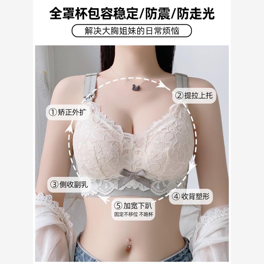 哺乳内衣夏季薄款防下垂超薄聚拢产后喂奶大码全罩杯孕妇孕期专用