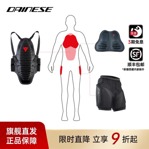 DAINESE/丹尼斯护膝护背护胸护肘