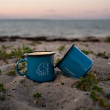 Дорожный кофейник для кемпинга, чайная чашка со стаканом, заварочный чайник, посуда, полярный медведь