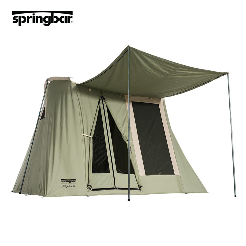 美国springbar春帐双层帐篷帆布帐篷highline帐6人帐蓬防水帐蓬