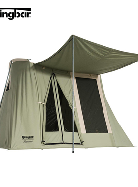 美国springbar春帐双层帐篷帆布帐篷highline帐6人帐蓬防水帐蓬