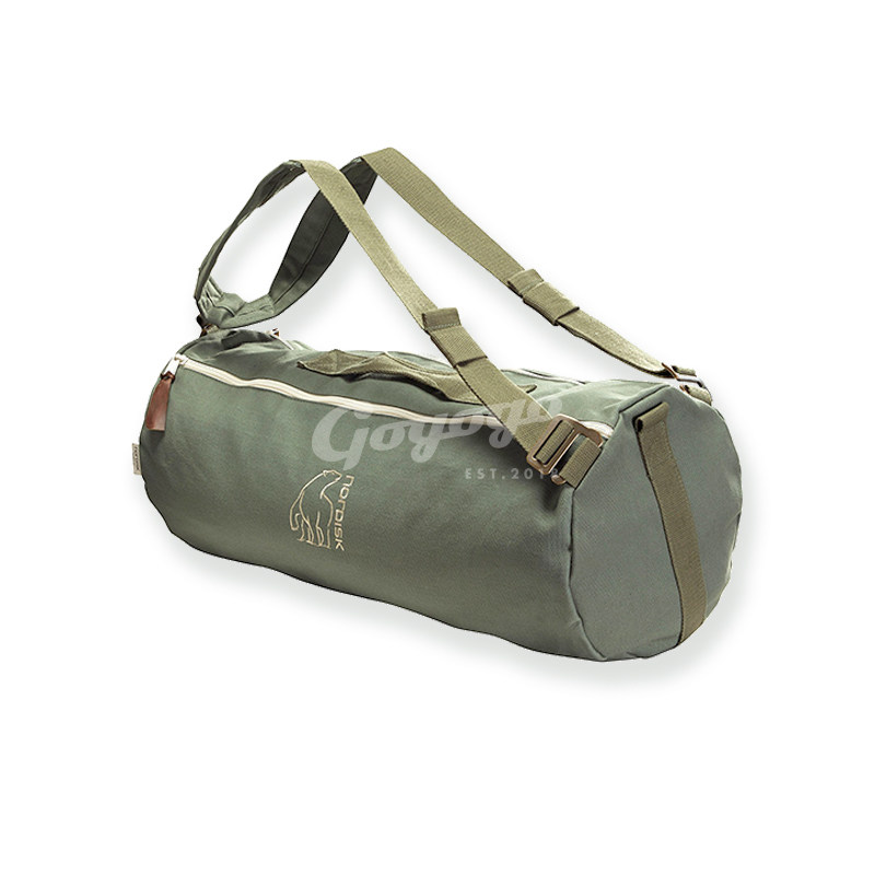 NORDISK白熊露营户外包单肩挎包双肩包帆布包绿色卡其圆桶包鼓包