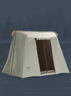 美国春帐Springbar户外豪华露营帐篷3人帆布防雨营地帐OUTFITTER