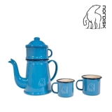 Дорожный кофейник для кемпинга, чайная чашка со стаканом, заварочный чайник, посуда, полярный медведь