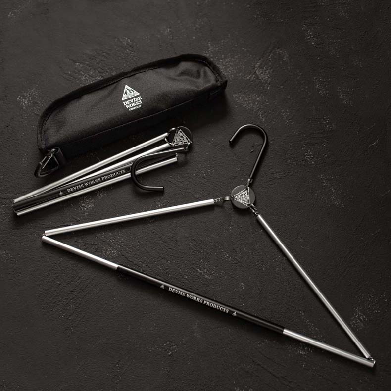 DeviseWorks金属衣架折叠衣架