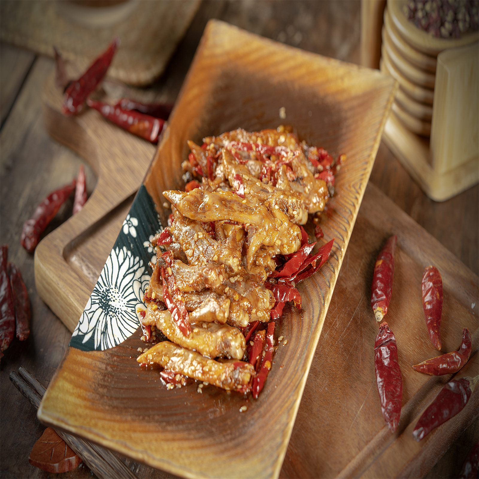 香辣鸡尖重庆特产磁器口风味零食熟食麻辣香辣真空包装四川小吃