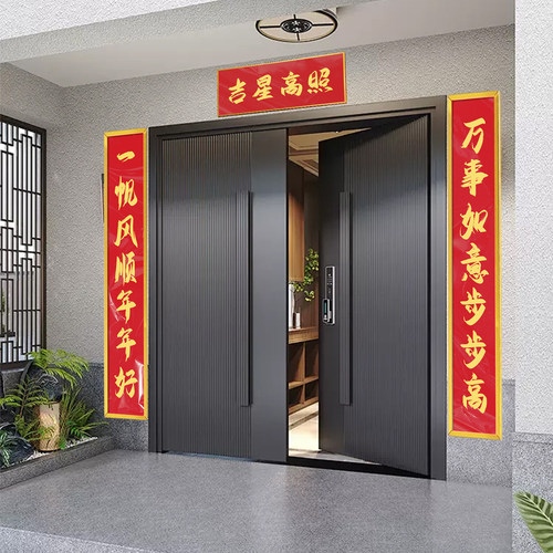 对联框农村别墅新年春联框架