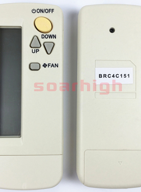 适用于DAKIN大金空调遥控器BRC4C151 BRC4C158 160/153/155/152