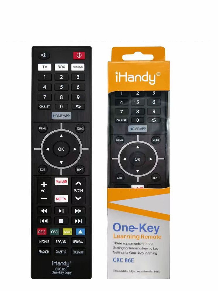 全新iHandg万能学习型TV BOX DVD遥控器 IH-MiNi86E crc86e多功能