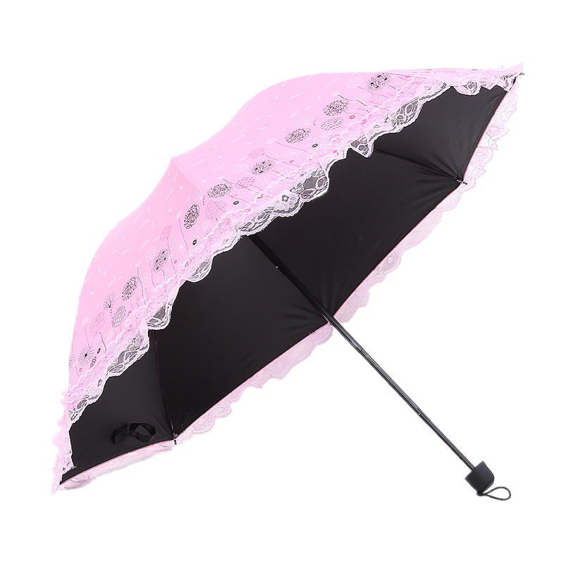 [lace Rain or shine dual-use]fresh fold Sunscreen ultraviolet-proof Sunshade Parasolin the Home Daily , Umbrella/Rain gear/Rain/Moistureproof , Umbrella  category - from Buy2taobao.com to provide professional Taobao agent buy service