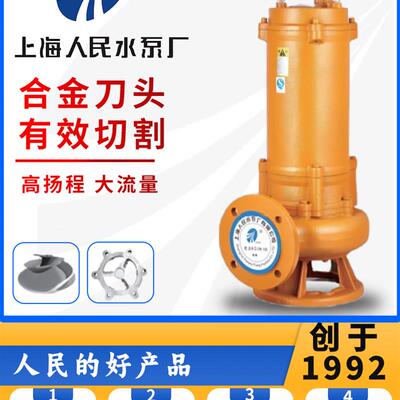 新款SRSC切割泵抽粪泥浆排污泵家用220V380V高扬程潜包邮