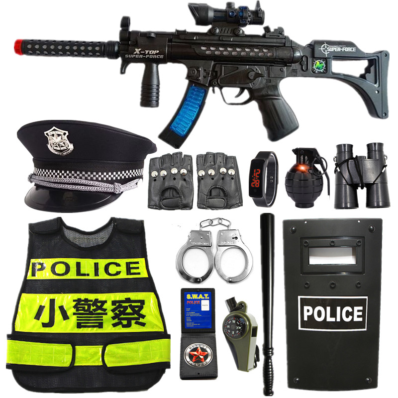 小警察玩具套装男孩子