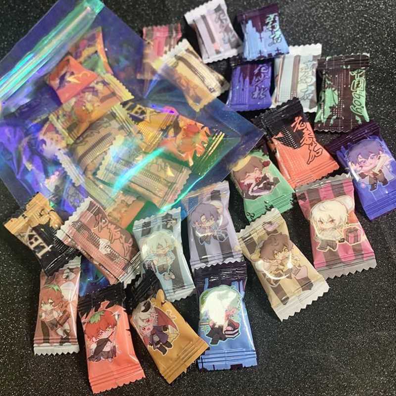 阴阳怪气男团 奶味每包二十颗 现货花少北某幻君老番茄lex中国boy