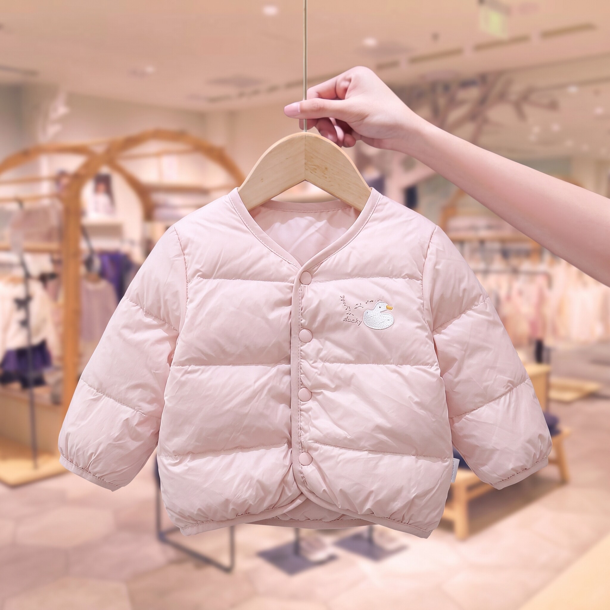 女童羽绒内胆2025新款洋气秋羽绒内胆