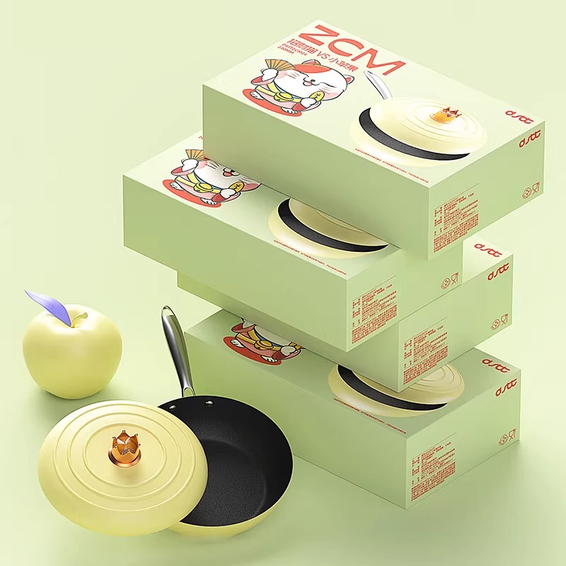 都市太太炒锅24cm精铁陶瓷涂层