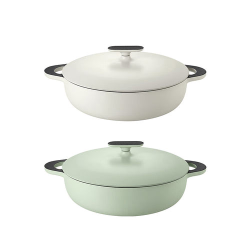 德世朗极光系列珐琅多用锅 DFS-D868 乳白色 26cm - 封面