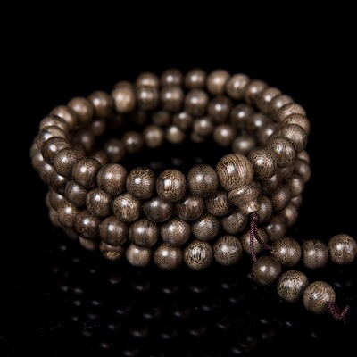 沉香保真男女款佛珠手链