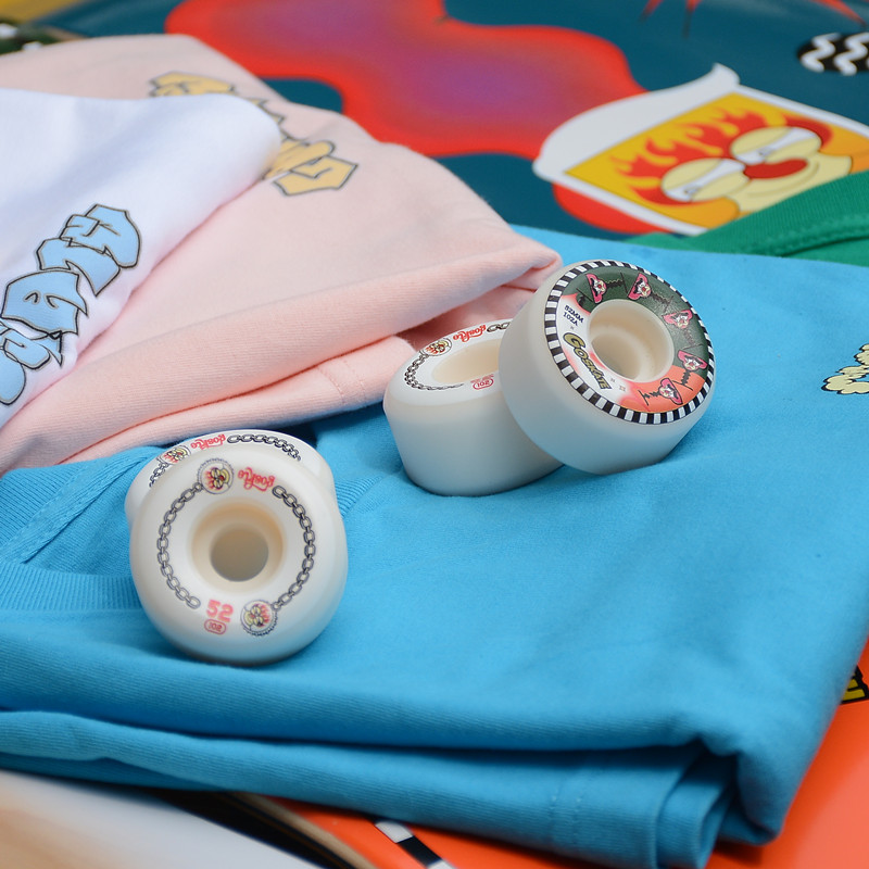 硬骨滑板GOSKATE系列滑板轮专业街式动作高弹耐磨