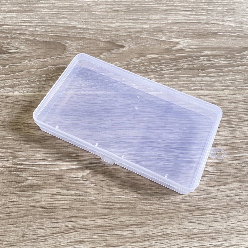 PP透明空盒有盖塑料样品盒饰品电子元器件包装盒子渔具鱼钩收纳盒
