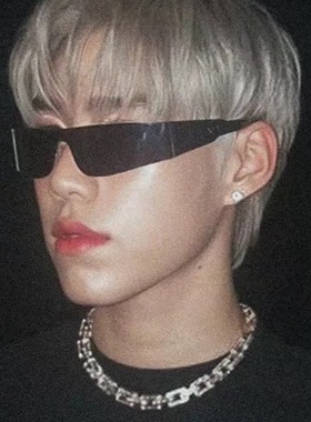 千禧未来科技感太阳眼镜2026新款墨镜Y2K辣妹潮嘻哈蹦迪太阳眼镜