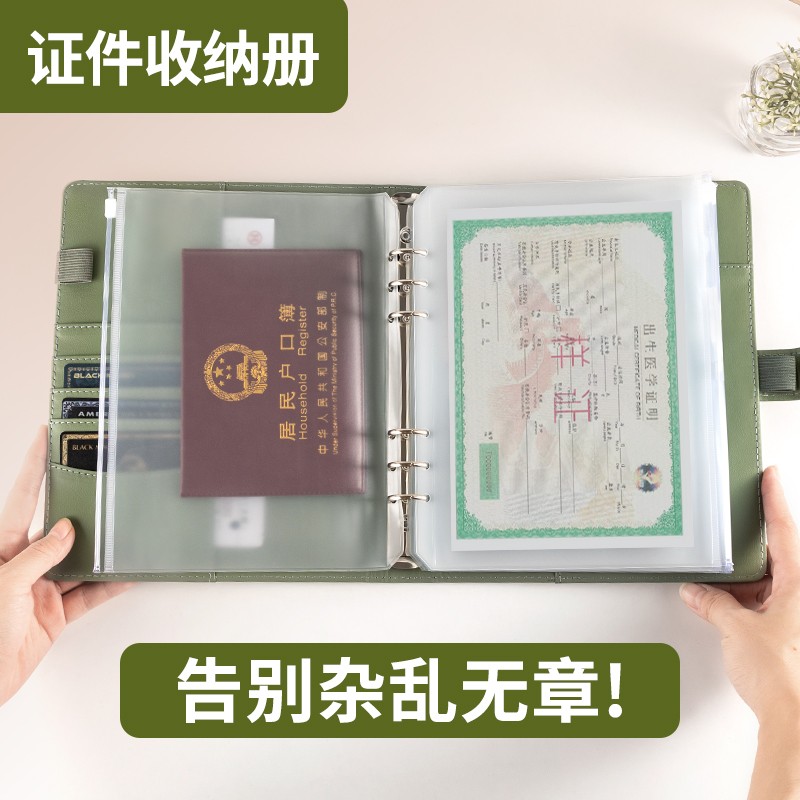 【一册收纳】再也不怕找不到证件