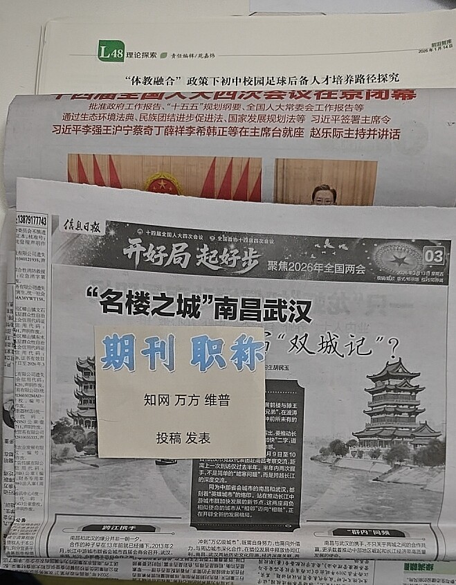 报纸刊登投稿诗歌散文论文文学发表文章市级省级权威报纸理论版刊登