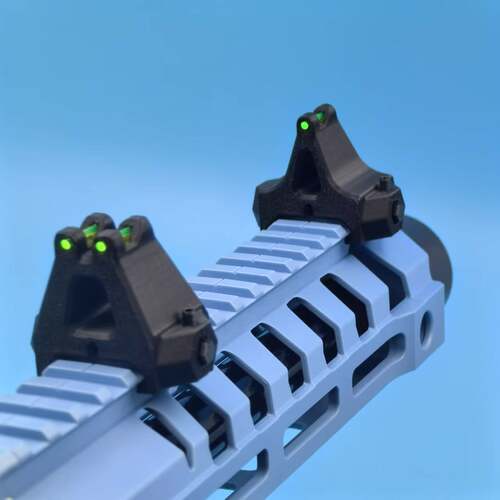 ARP556标准导轨A字光纤瞄3D打印