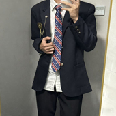 今治图南馆原创日系学院风多色色两粒扣DK西装 制服套装 校供感正版