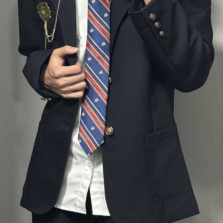 今治图南馆原创日系学院三色两粒扣DK制服套装西装衬衫西裤校供感